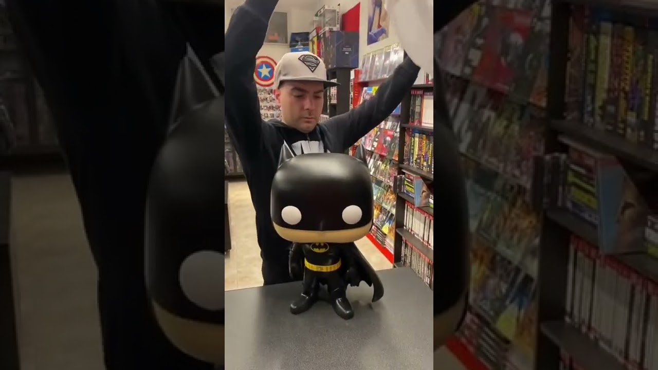 Batman Gigante Funko Pop unboxing