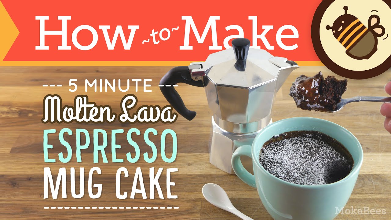 Chocolate Espresso Molten Lava Mug Cake Recipe