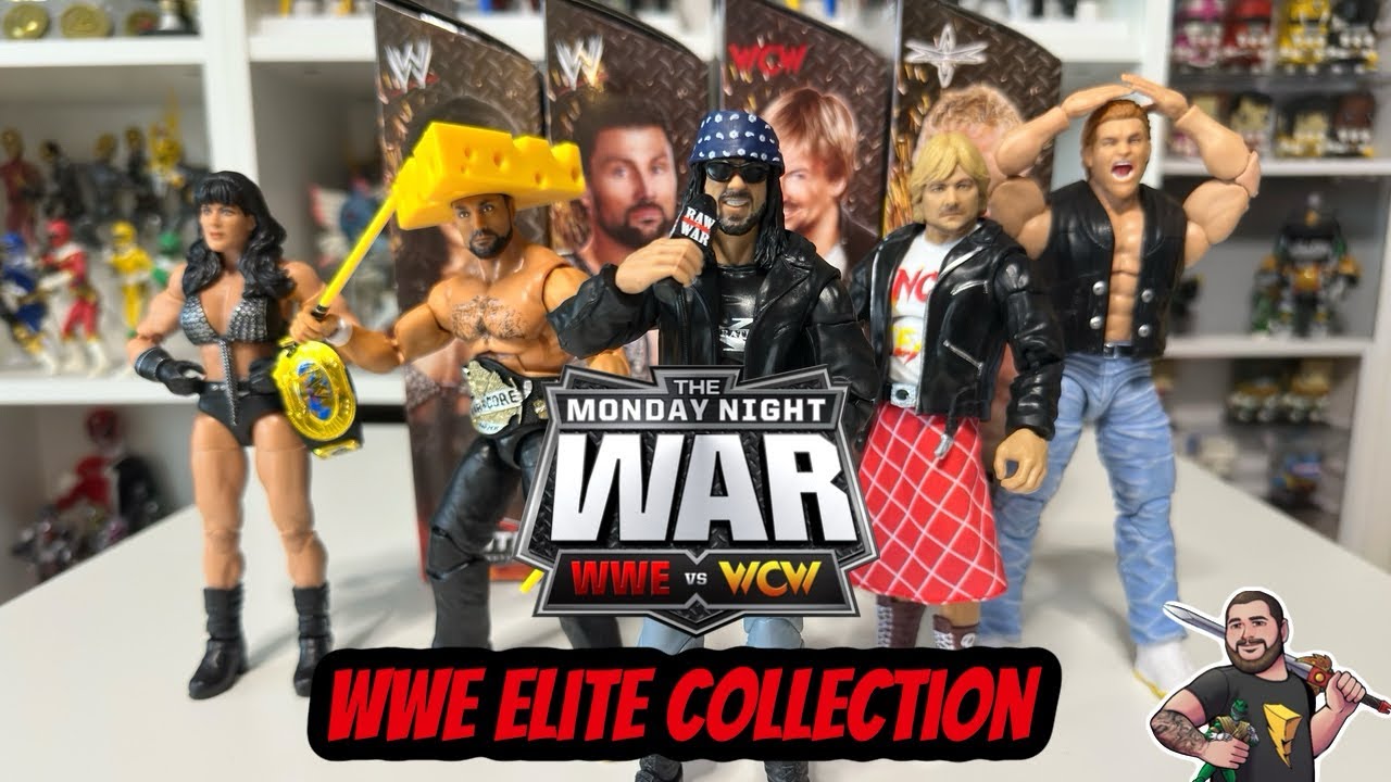 WWE Elite Collection Monday Night Wars series 10 - Xpac Build A Figure #wwe #mattel #wweelite #wcw 