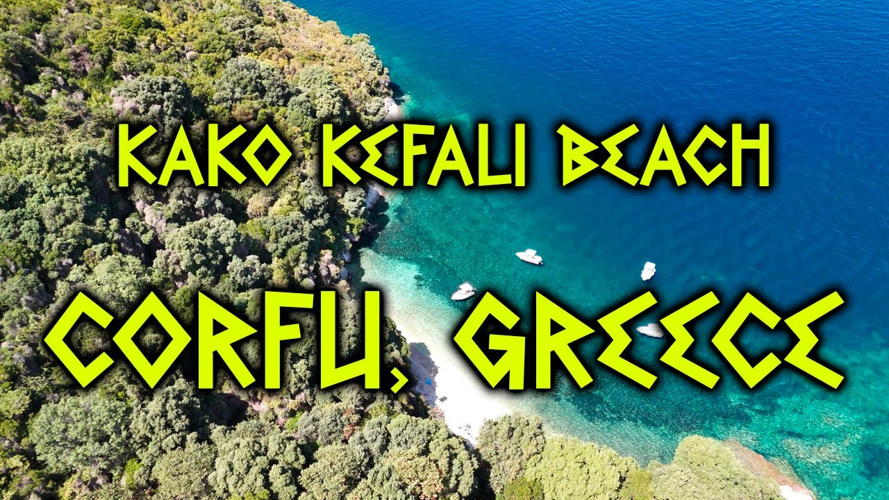 4K Lounge Music - Kako Kefali Beach on Corfu Island, Greece