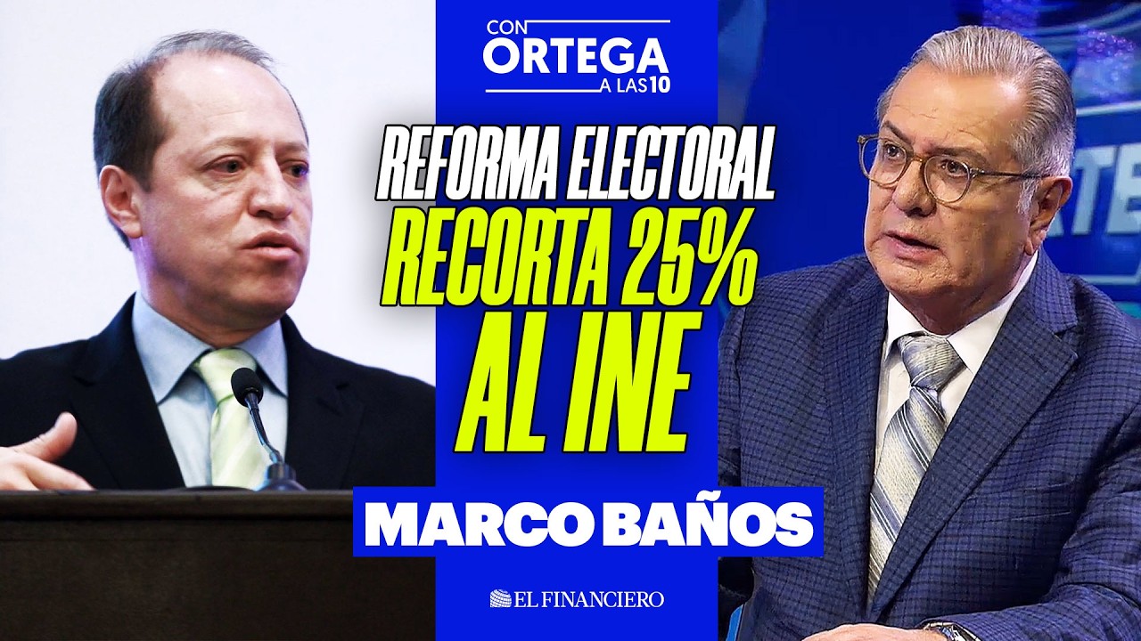 Reforma de Sheinbaum debilita AL INE y calla sobre el narco en ELECCIONES: Marco Baños