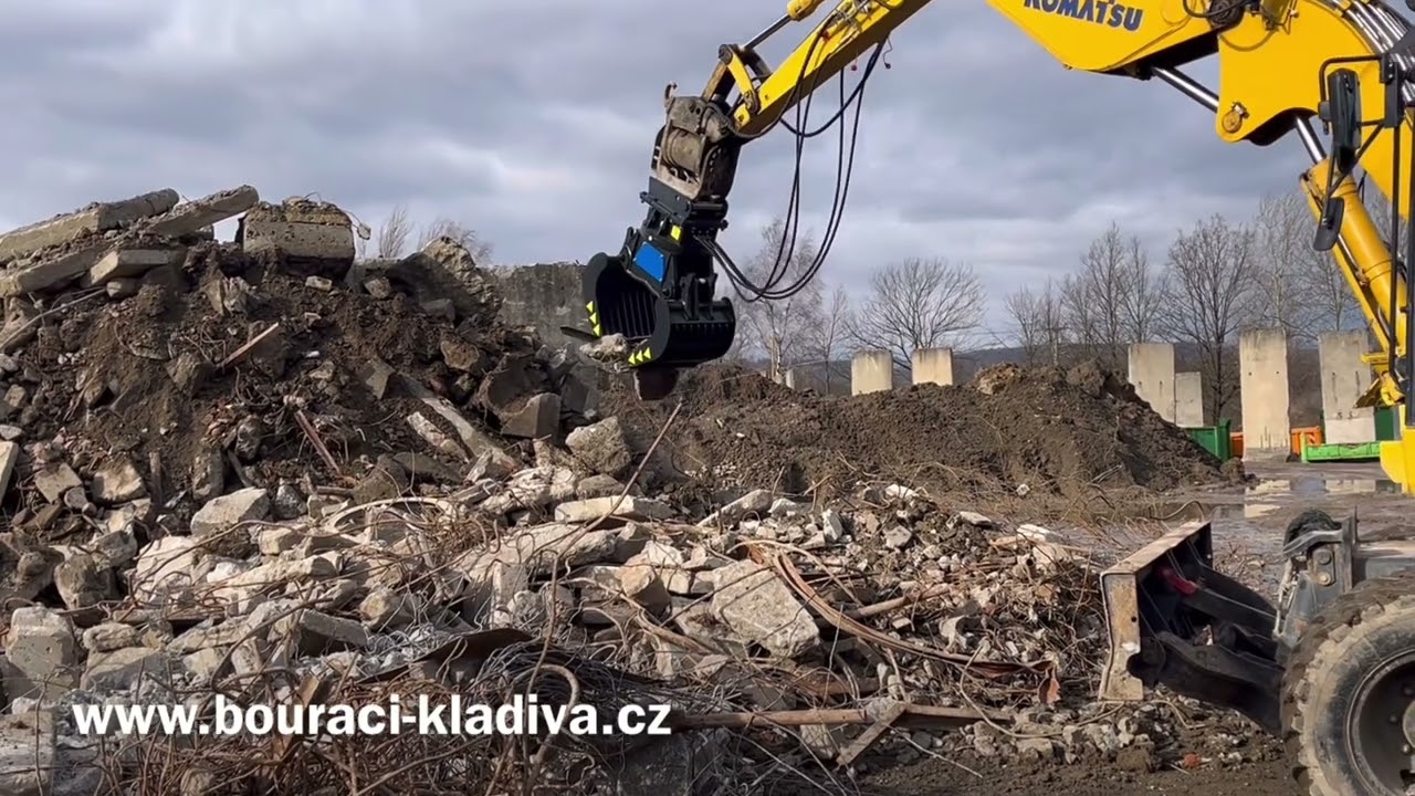 Demoličn&iacute; drap&aacute;k HAMMER GR 45D  / ROTATING EXCAVATOR GRAPPLE