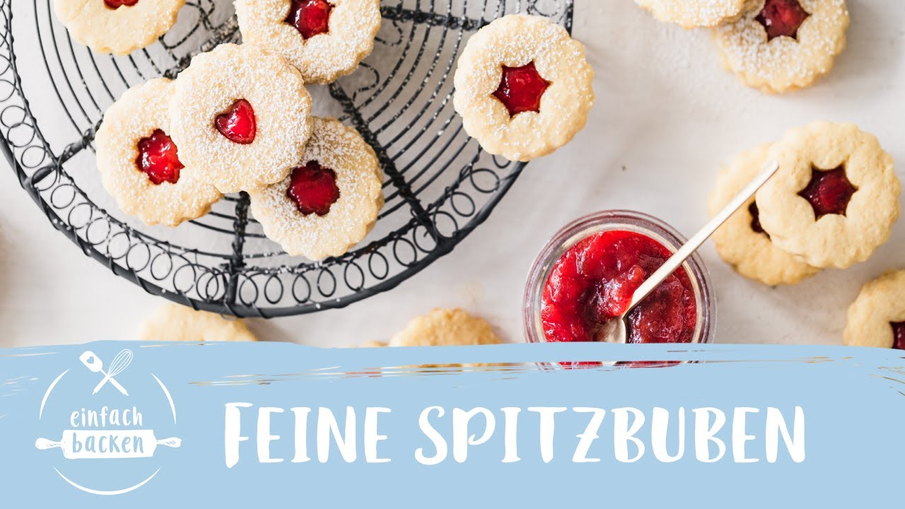 Feine Spitzbuben &ndash; Pl&auml;tzchen selbermachen | Hildakekse backen I Einfach Backen