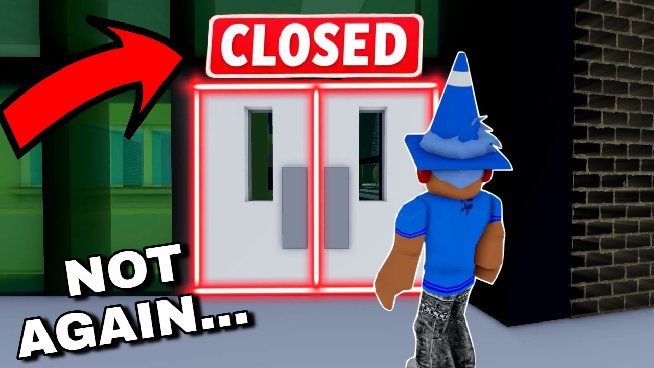I Tried Robbing in Jailbreak... But Everything Closed On Me