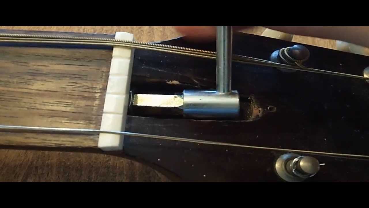 If adjusting your truss rod does nothing........