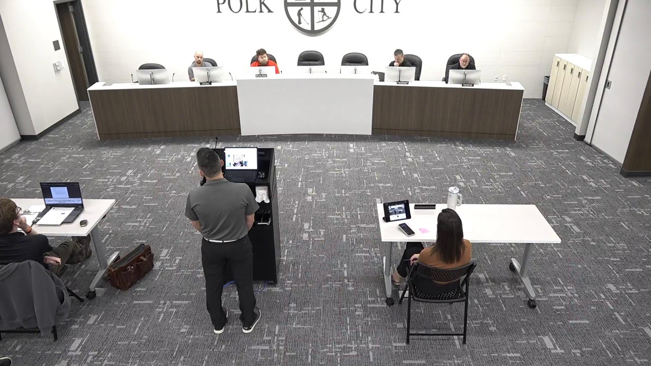 Planning & Zoning Commission Meeting: Polk City IA February 18, 2026
