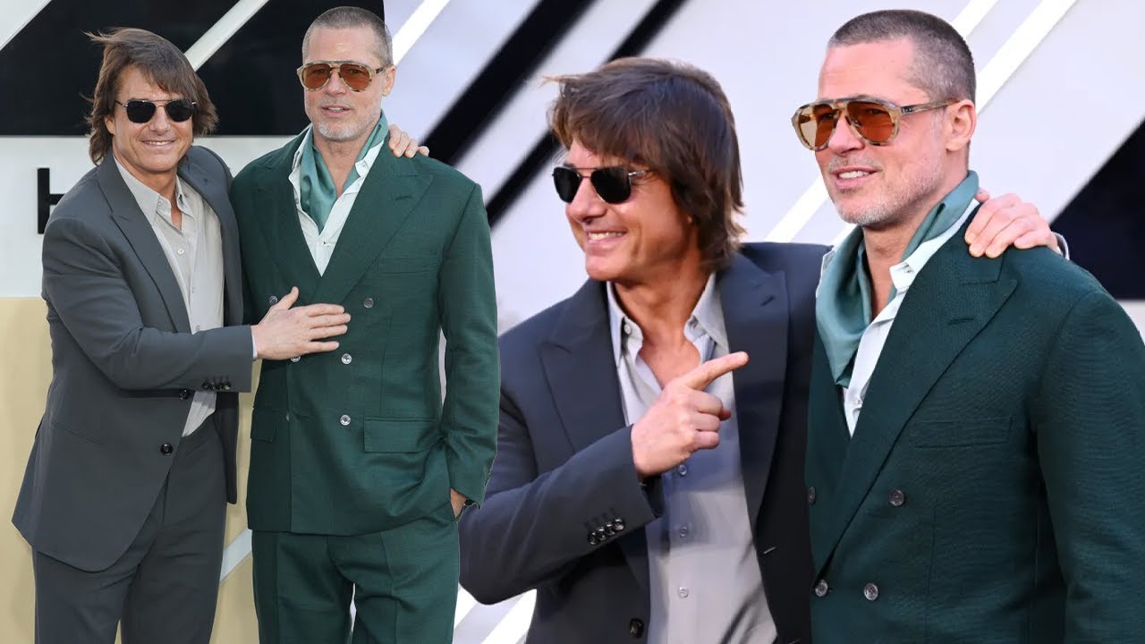 Brad Pitt Gets Support from Tom Cruise at &lsquo;F1&rsquo; London Premiere