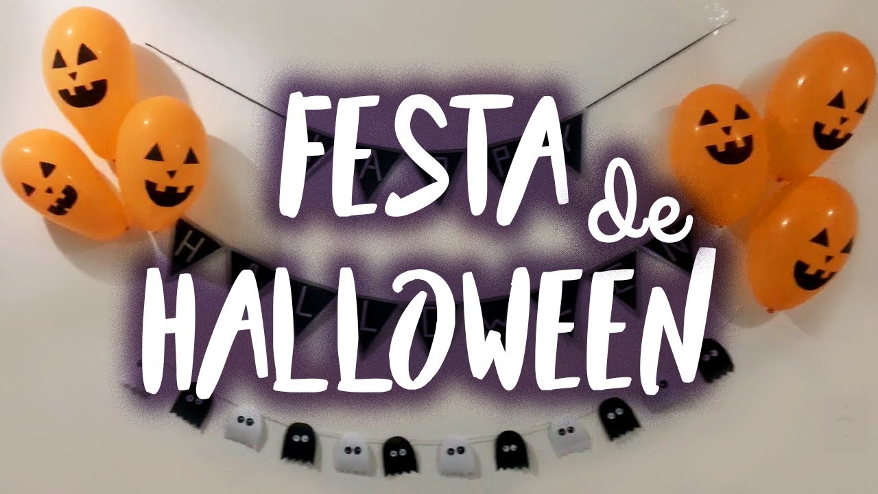 5 Ideias incríveis para FESTA de HALLOWEEN