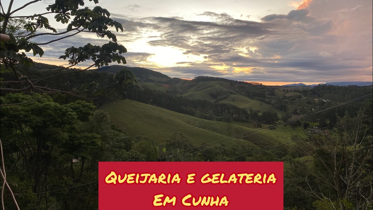 Conhecendo Cunha parte 1 Doces coloniais e queijos . Confira o Por do Sol.