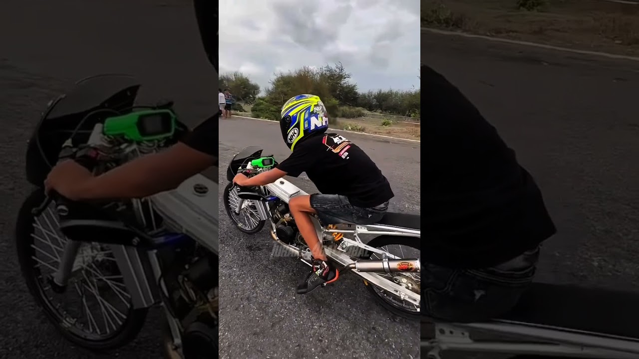 setting ninja 2 tak bebas depok #shorts #ninja2tak #dragrace