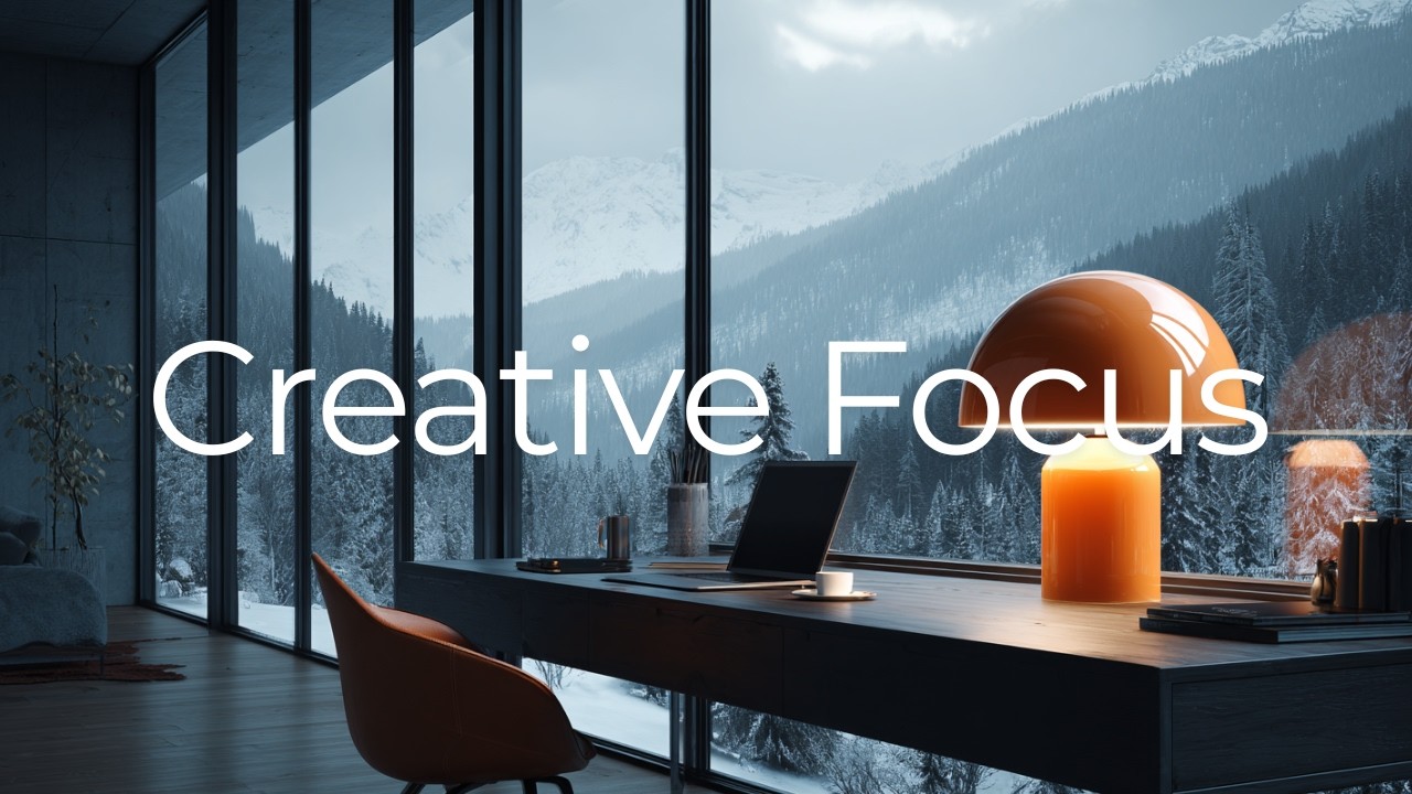 Soft Creative Focus Music – Calm Background for Art, Writing and Study | Peaceful Work Flow
