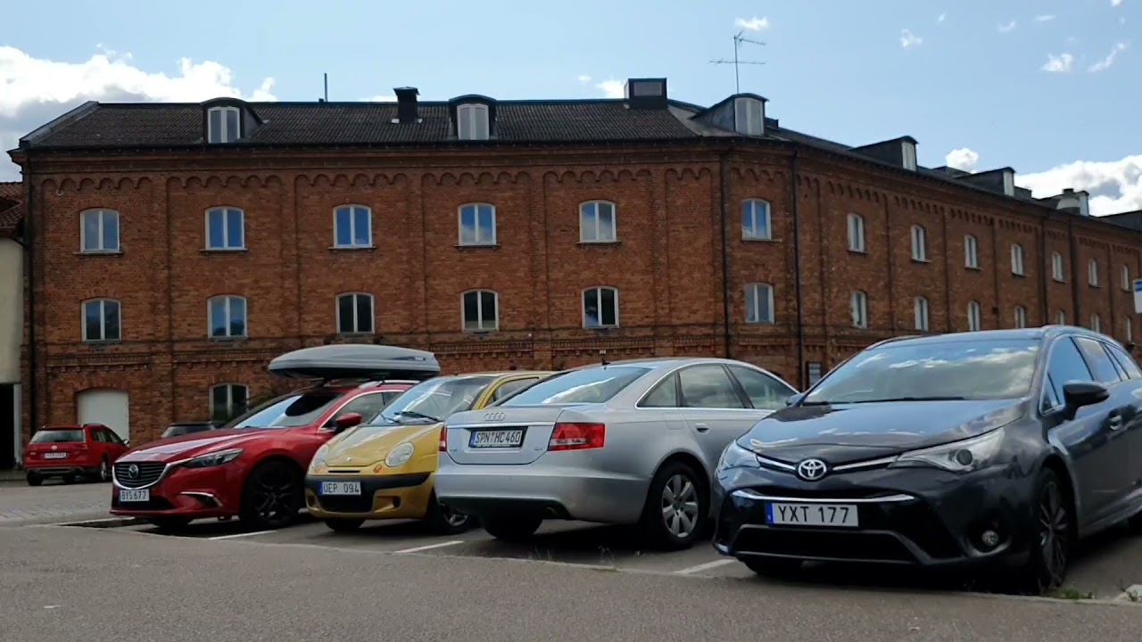 DRIVING AROUND IN KALMAR CITY/ SWEDEN