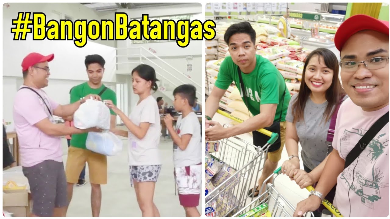 Super Adong goes to Batangas - - Relief Goods for Taal Volcano Eruption Evacuees 💛