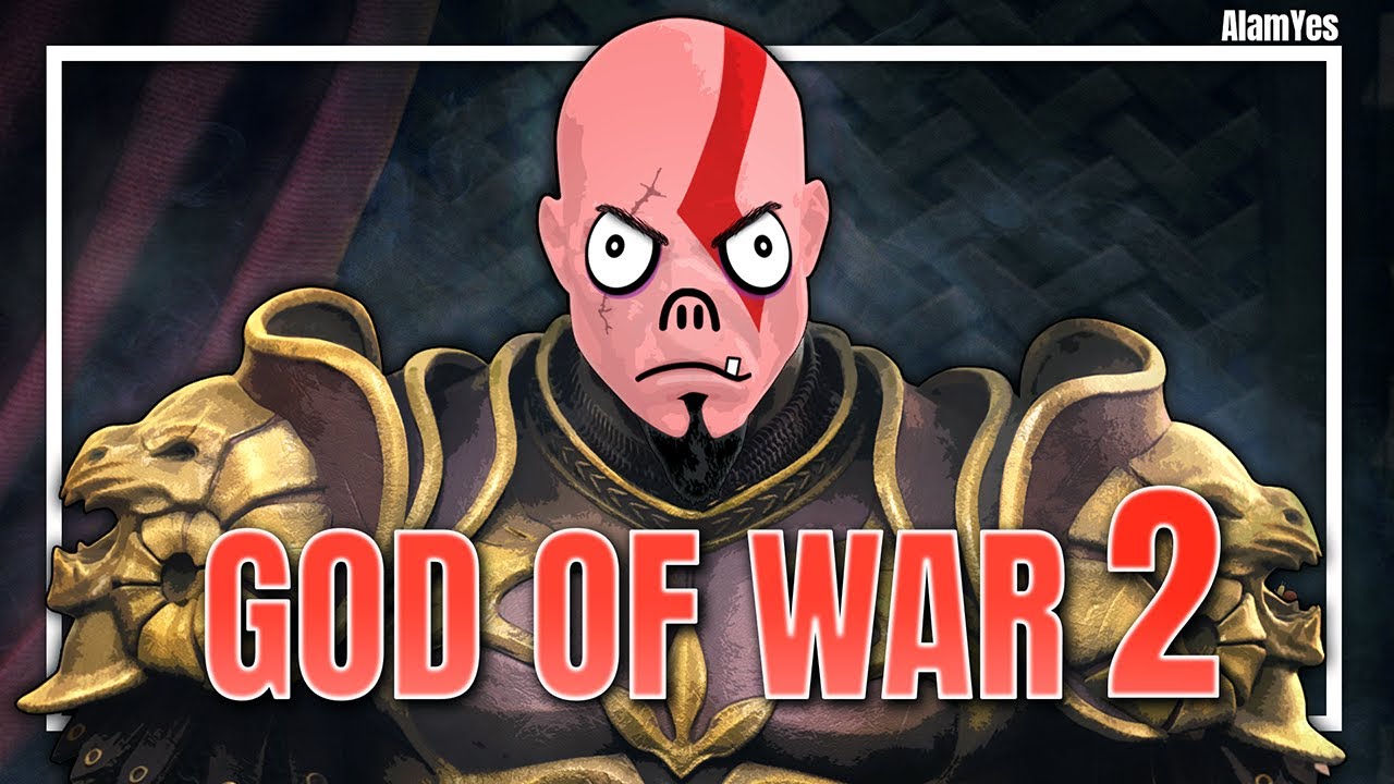 En GOD OF WAR 2 a KRATOS le falta calle