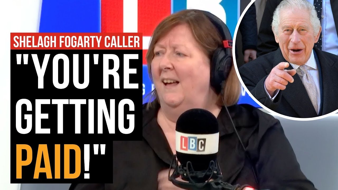 Anti-monarchist accuses Shelagh Fogarty of being on the Royal payroll | LBC
