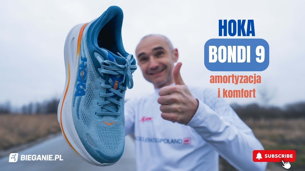 Hoka Bondi 9 &ndash; Jeszcze lepsza amortyzacja? TEST i OPINIA!