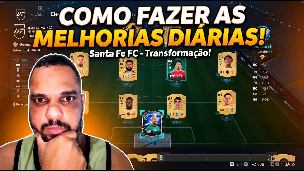 EPISÓDIO 2 - COMO FAZER AS MELHORIAS DIÁRIAS + EXPLICANDO COMO FUNCIONA O SQUAD BATTLES!