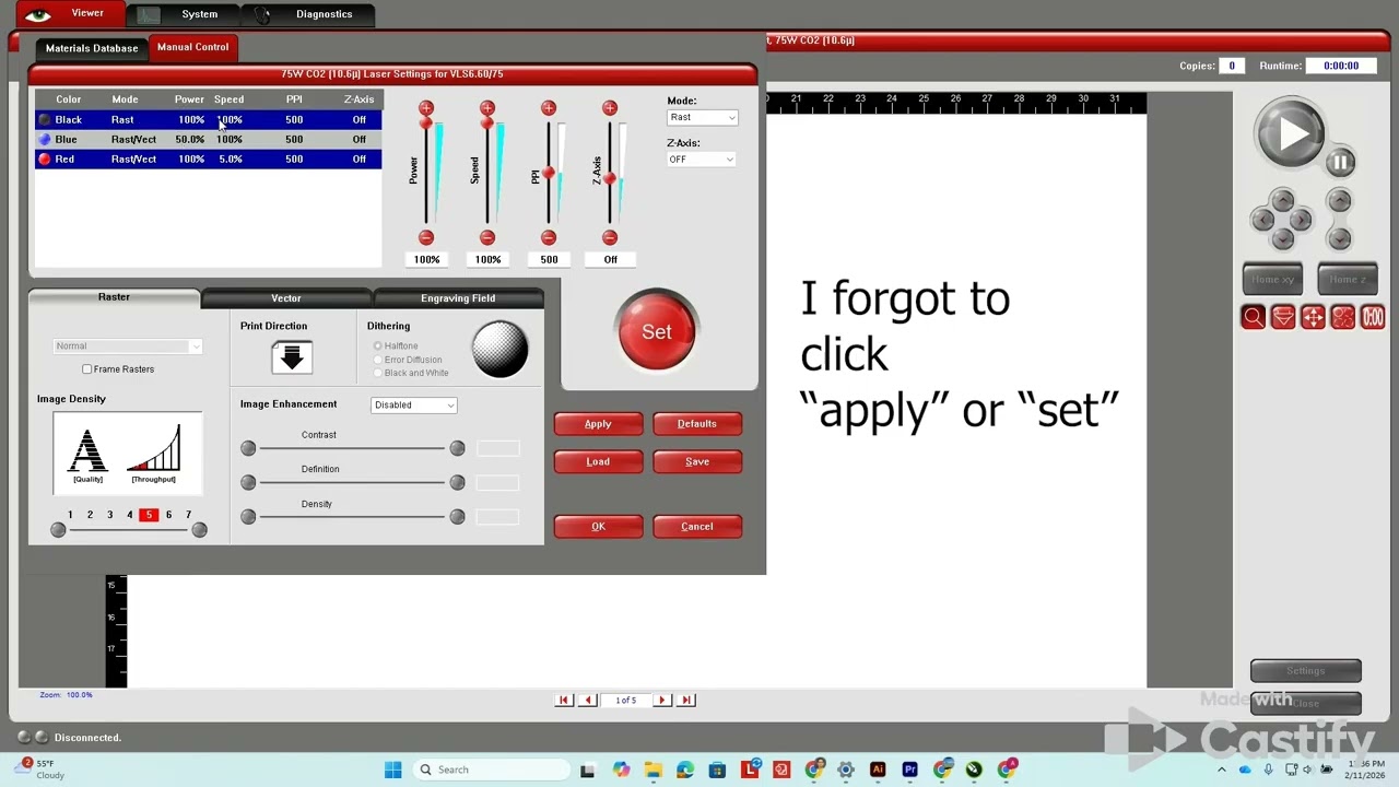 Home Design: Universal LASER UCP Software