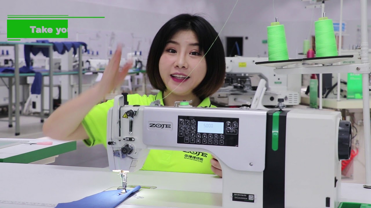 The first stepper motor lockstitch only available in ZOJE! —— A8100