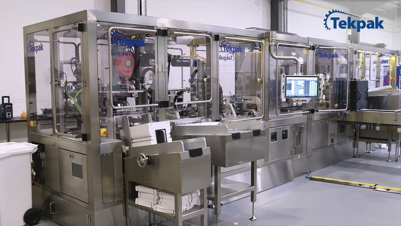 Fully Automated Pharma Cartoner for Pre-Filled Syringes (PFS) | Tekpak Automation