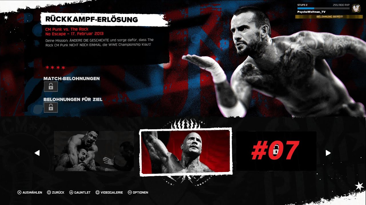WWE 2K26 Showcase #07 - CM Punk vs. The Rock