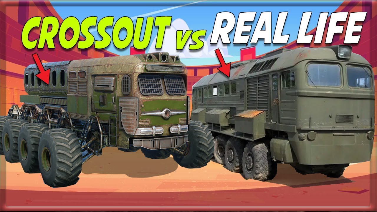 Crossout Cabins vs Real life Inspirations