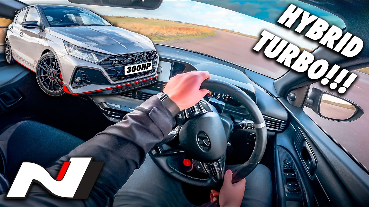 Мы прокатились на Hyundai I20N 3-й модификации, и это было просто безумие!