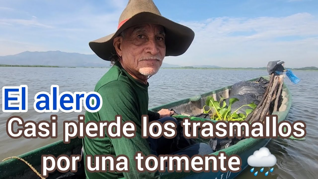 el Alero casi pierde los trasmallos por una tormente
