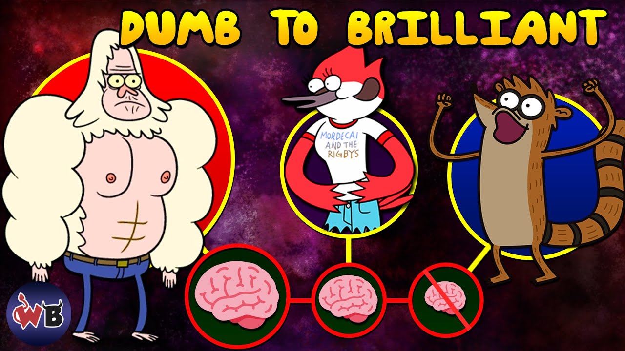 Regular Show Characters: Dumb to Brilliant 🧠
