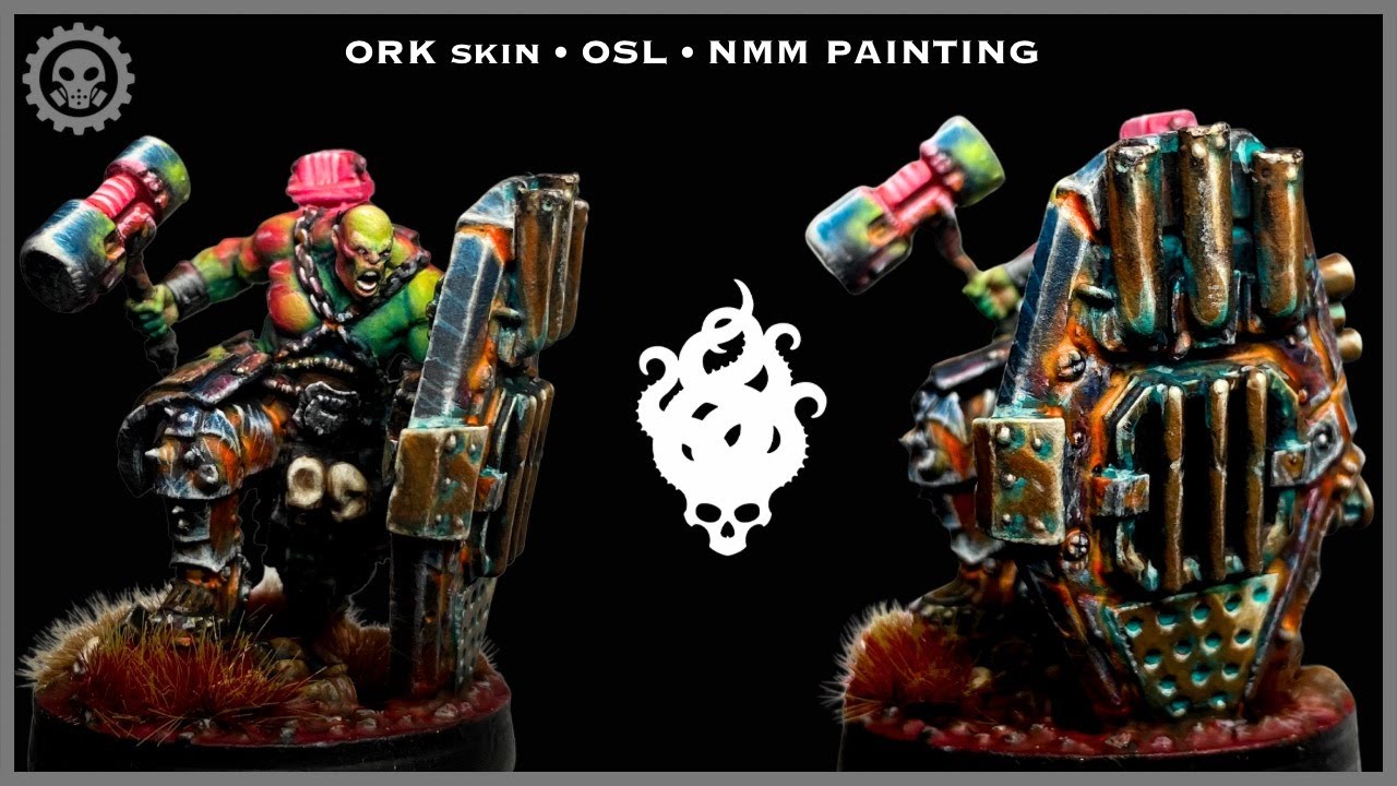 Learn to paint Orc Skin with Cuttlefish Colors