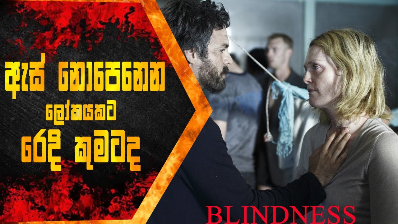 හදිසි අන්ධභාවයකදී පුද්ගලයකුට මුහුණ දීමට සිදුවන ප්‍රශ්න , Blindness Sinhala Movie Review, Itrix