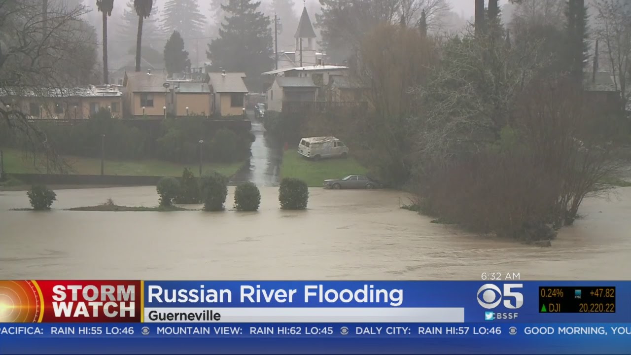Russian River Hits Flood Stage Again