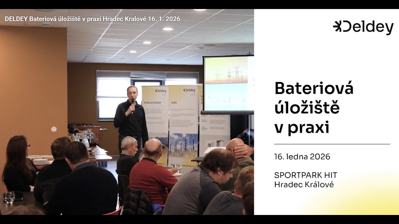 DELDEY Bateriová úložiště v praxi - Hradec Králové