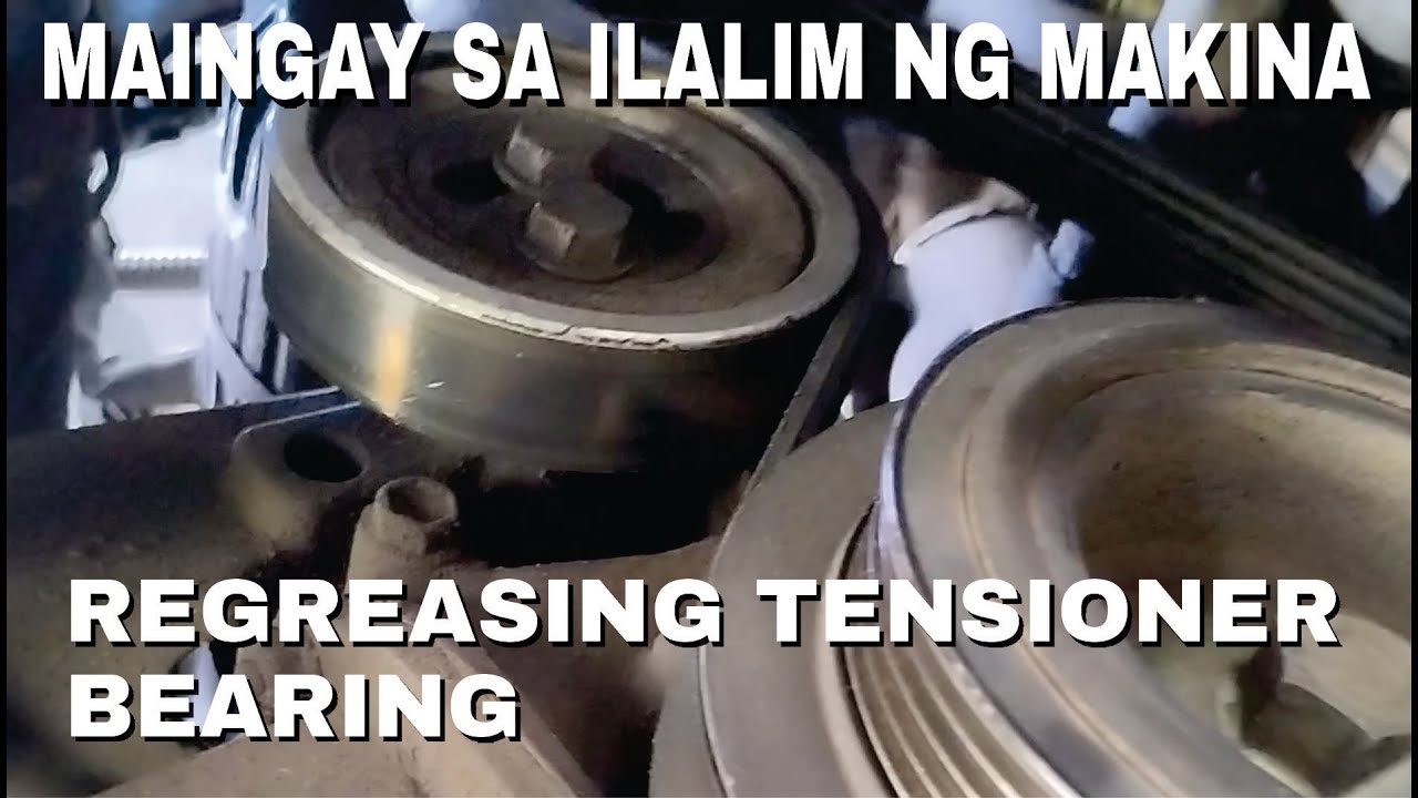 Tensioner Bearing Loud Noise | How to Regrease a Tensioner Bearing