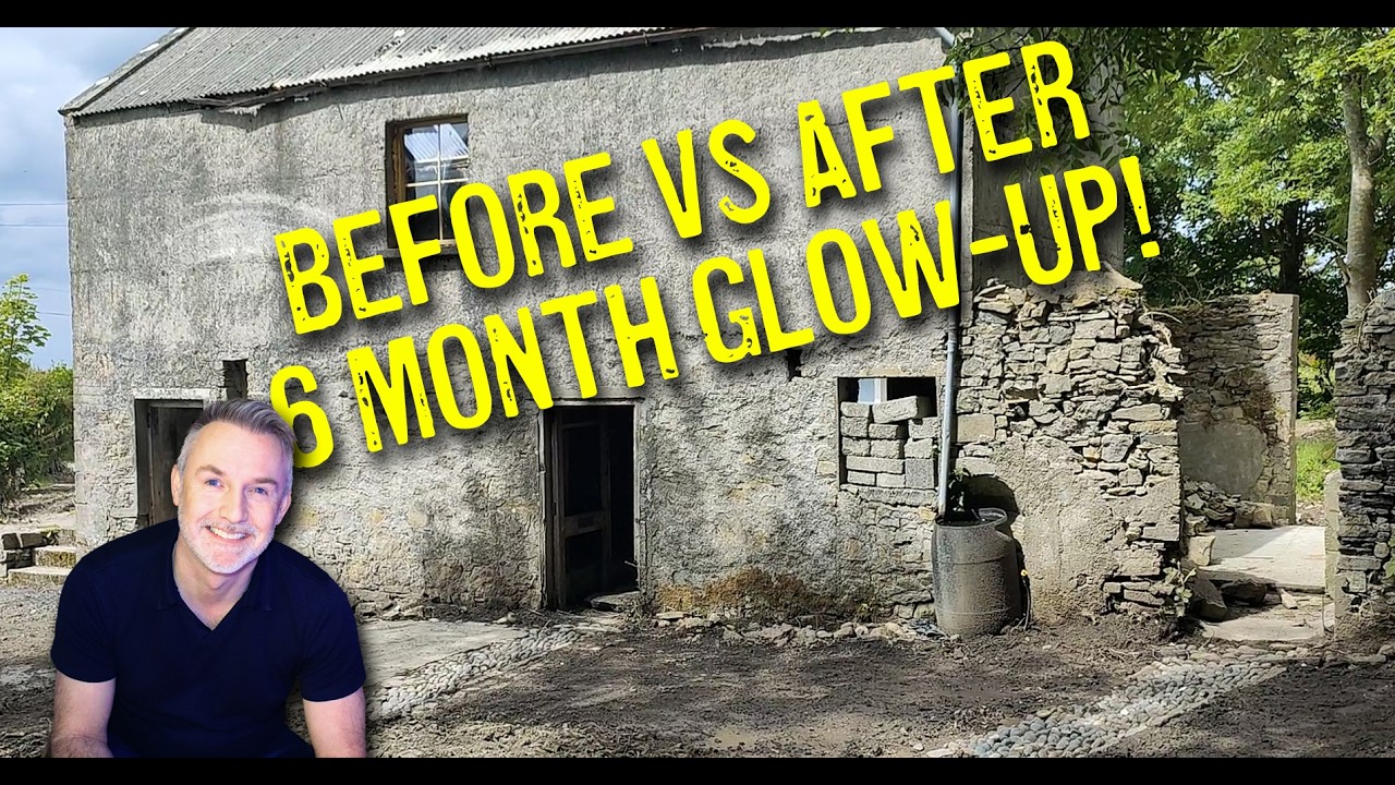 6 Months of Transformation &ndash; Irish Farmhouse Renovation Progress | Ireland #diyrenovation​ #cat