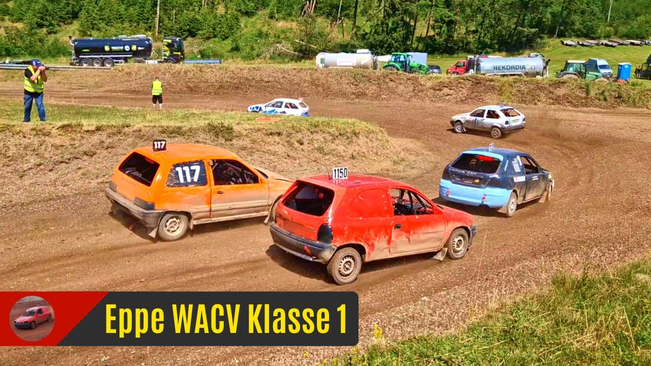 AUTOCROSS Eppe 2023 - Klasse 1 WACV: Alle 3 Läufe (4K)