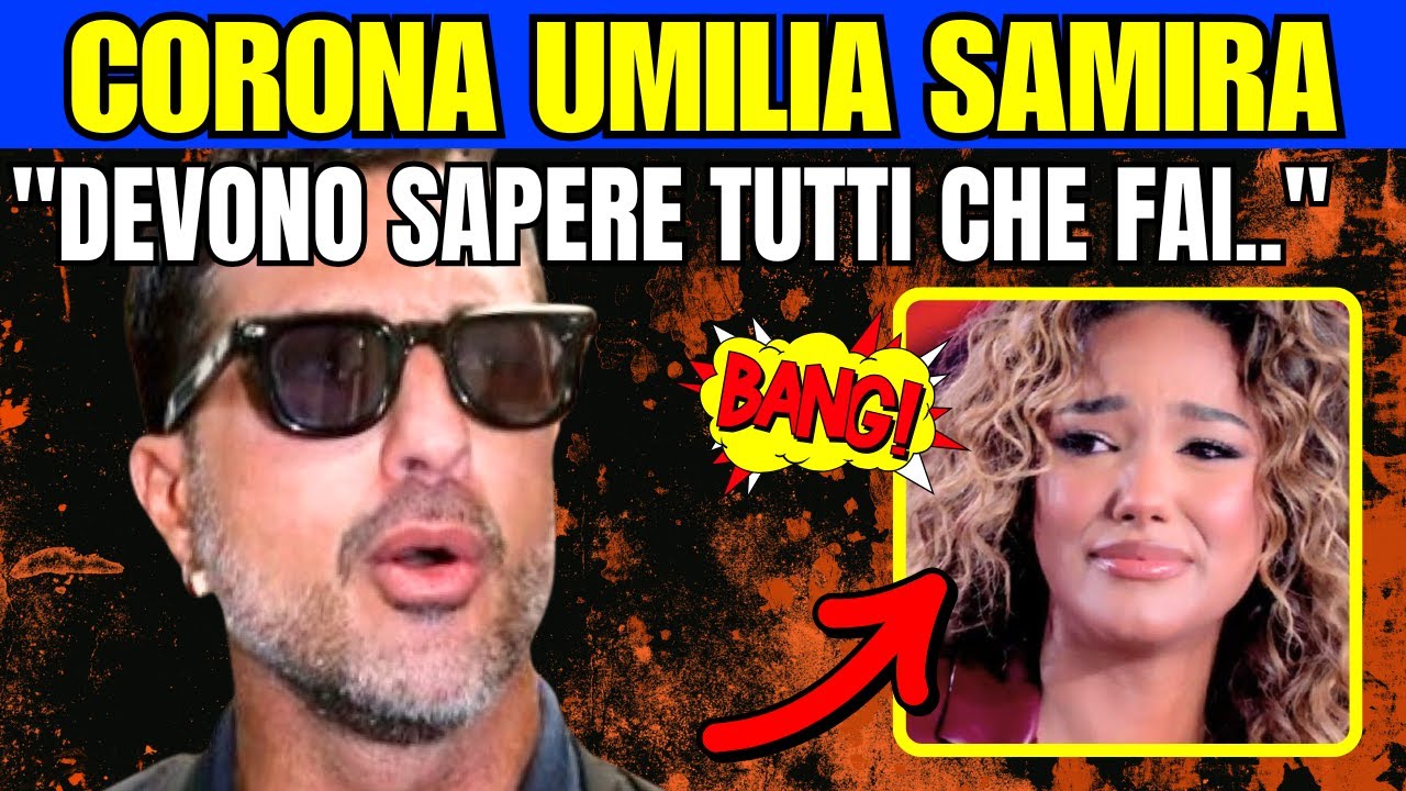SCOPPIA LO SCANDALO 😱 SAMIRA CONTATTA CORONA PRIMA DELLA PUNTATA DI FALSISSIMO: PERCHÉ?