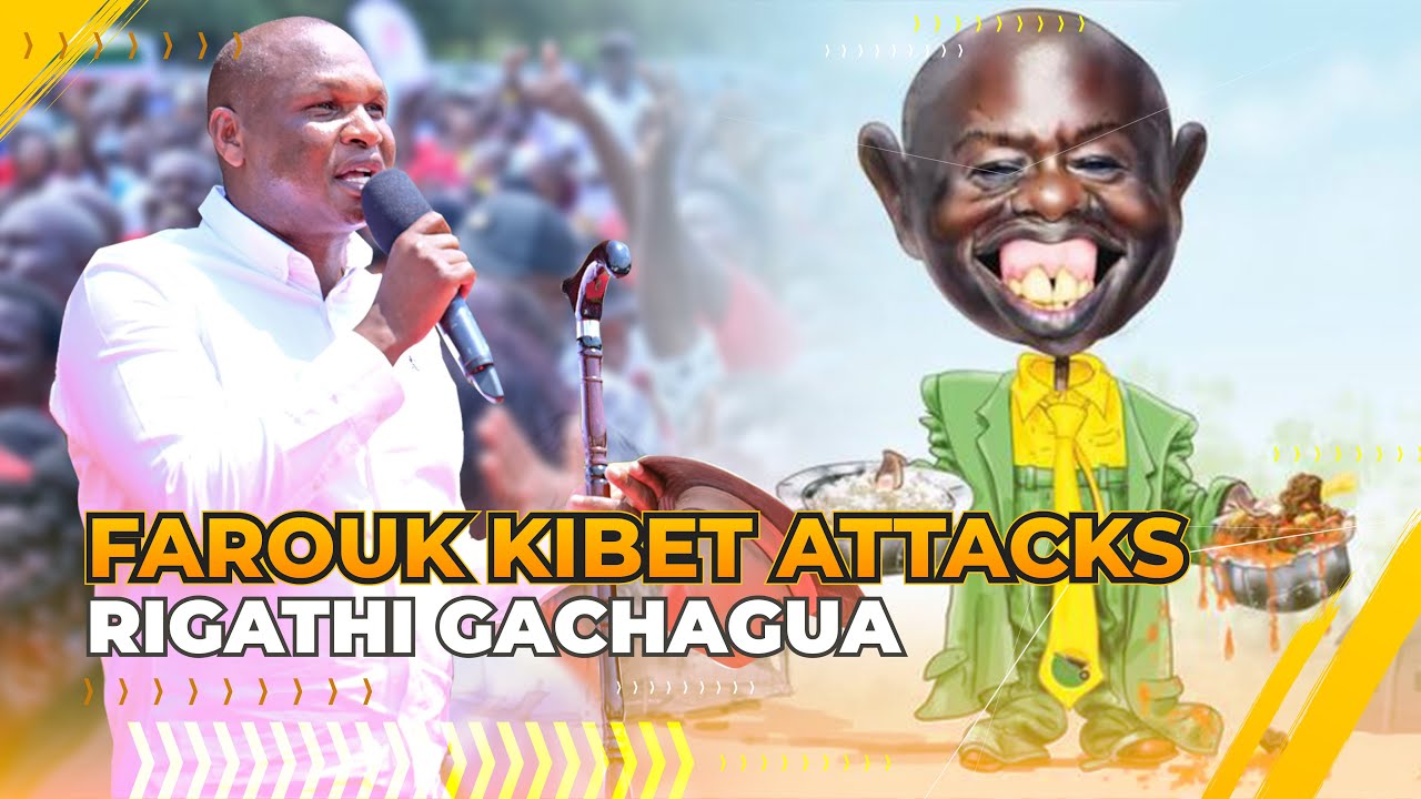 HUYO MTU WA MENO CHAFU | FAROUK KIBET DECONSTRUCTS GACHAGUA BADLY IN KISUMU