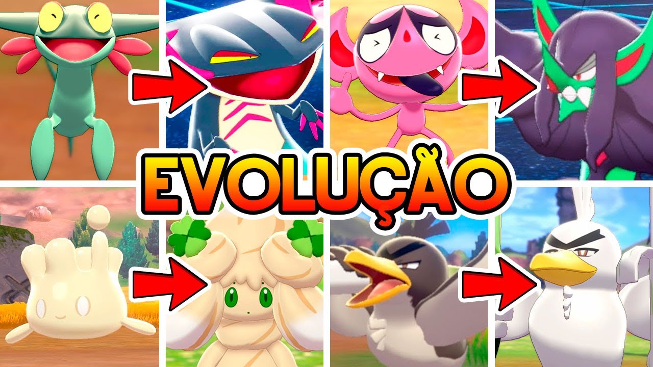 10 EVOLUÇÕES POKÉMON MAIS DIFÍCEIS EM SWORD & SHIELD !!