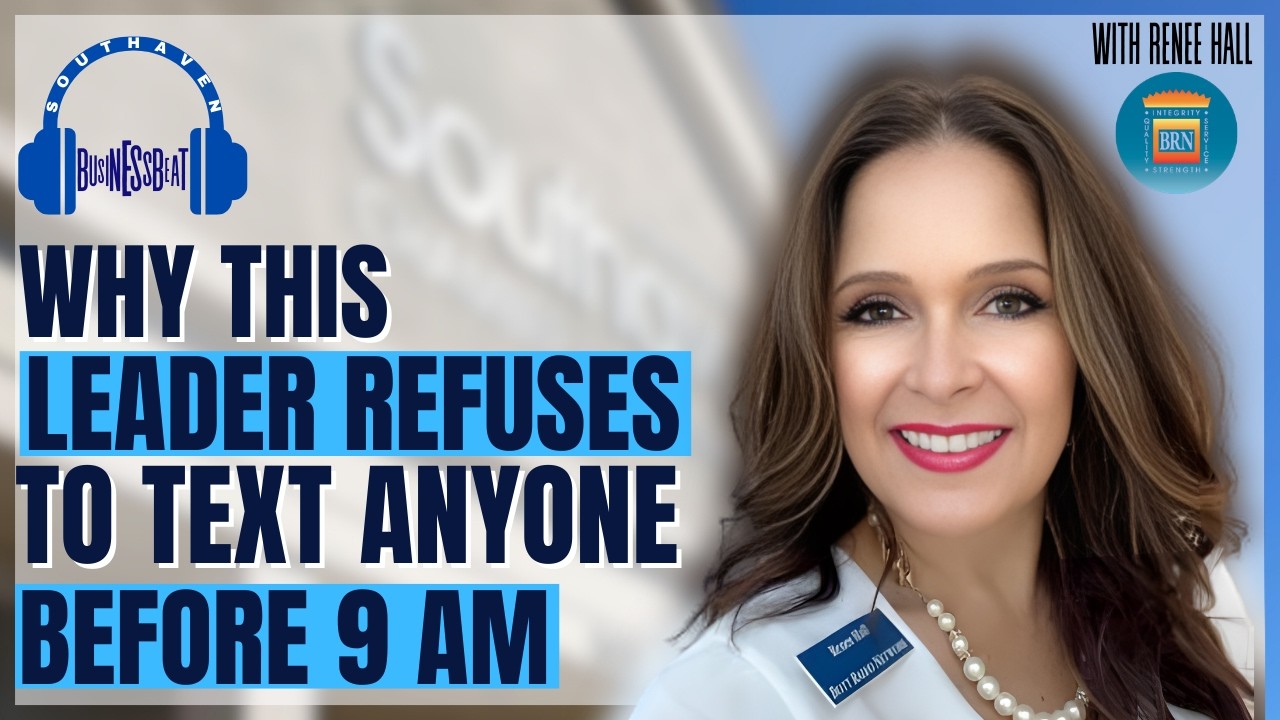 Why This Leader Refuses to Text Anyone Before 9 AM
