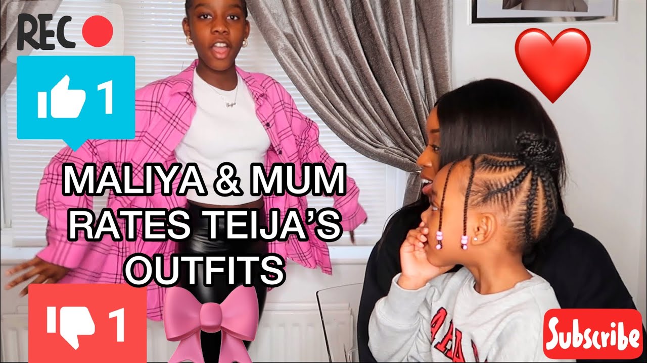 MALIYA & MUM RATES TEIJA&rsquo;S OUTFITS