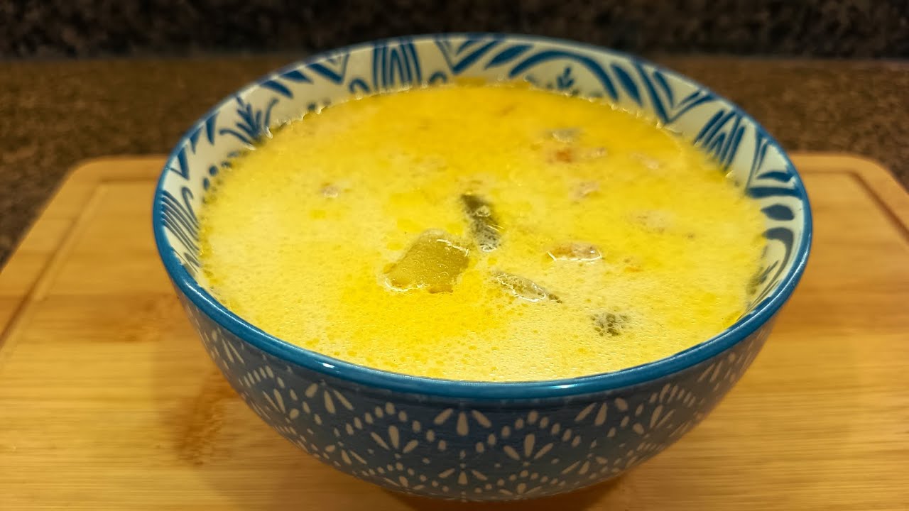#طريقة #شوربة #الدجاج ــ بالخضار و #الكريمة