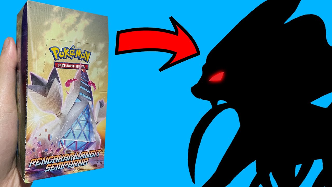 KALO SAMPE GACHA GW BAU, GW GIVEAWAY! BUKA KARTU POKEMON TCG INDONESIA PENCAKAR LANGIT SEMPURNA!