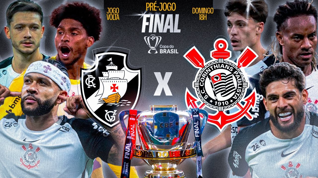 VASCO X CORINTHIANS 🔴 NARRA&Ccedil;&Atilde;O AO VIVO E IMAGENS DO MEU TIM&Atilde;O | FINAL | COPA DO BRASIL 2025
