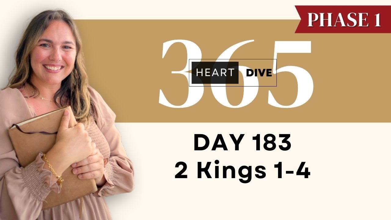 DAY 183 2 Kings 1-4  | Daily One Year Bible Study | Audio Bible with Commentary