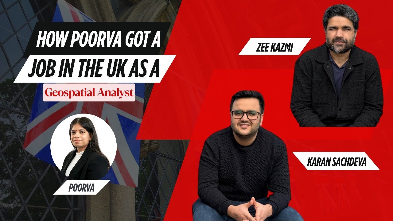 How Poorva Landed Her First Geospatial Analyst Role in the UK | Edge Up
