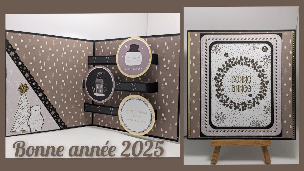 Tuto - Carte Pop up - inspirée d'une carte reçue Merci @jeanne-mariebazin4186 @legrenierdesarah56