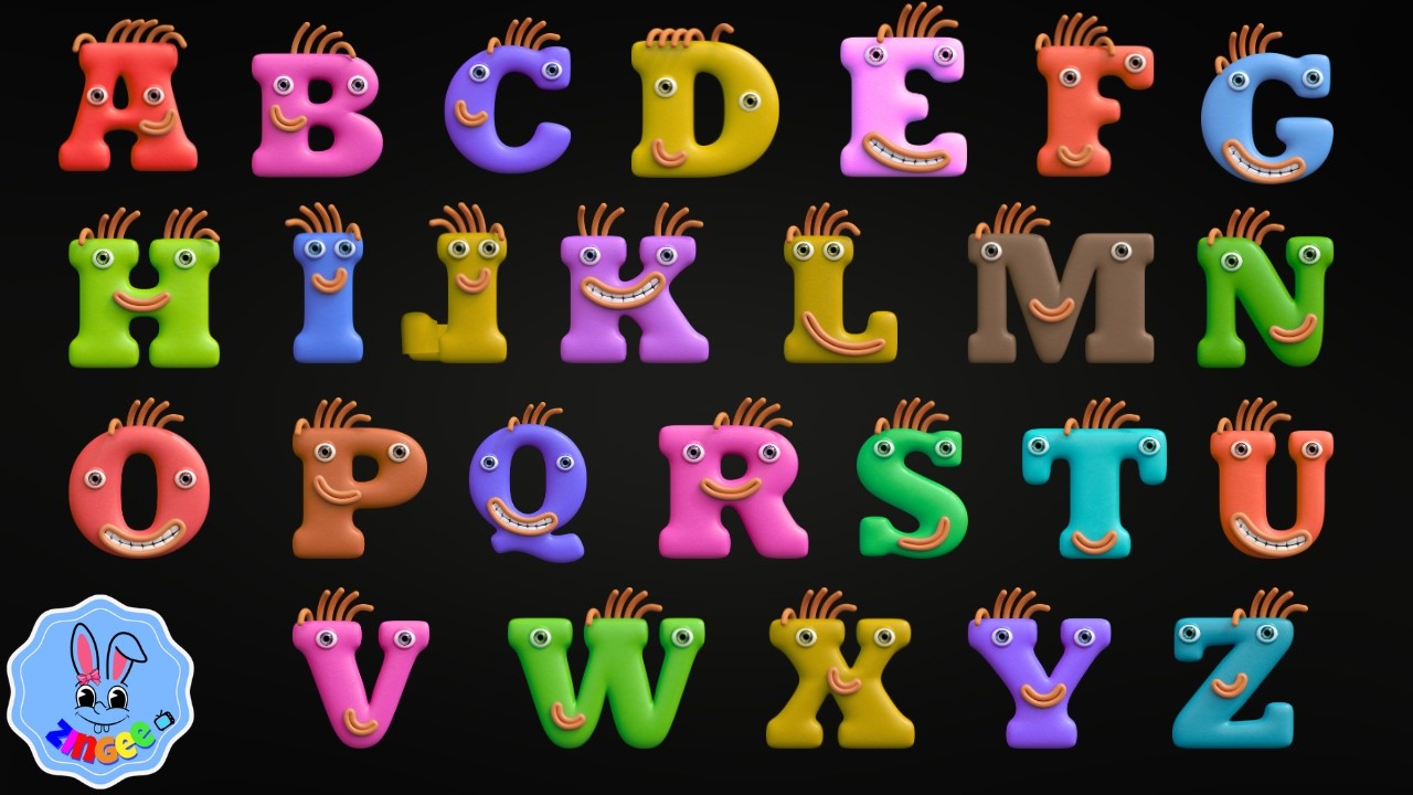 Learn Alphabet A to Z for Toddlers & Preschool Kids | Happy ABC Time