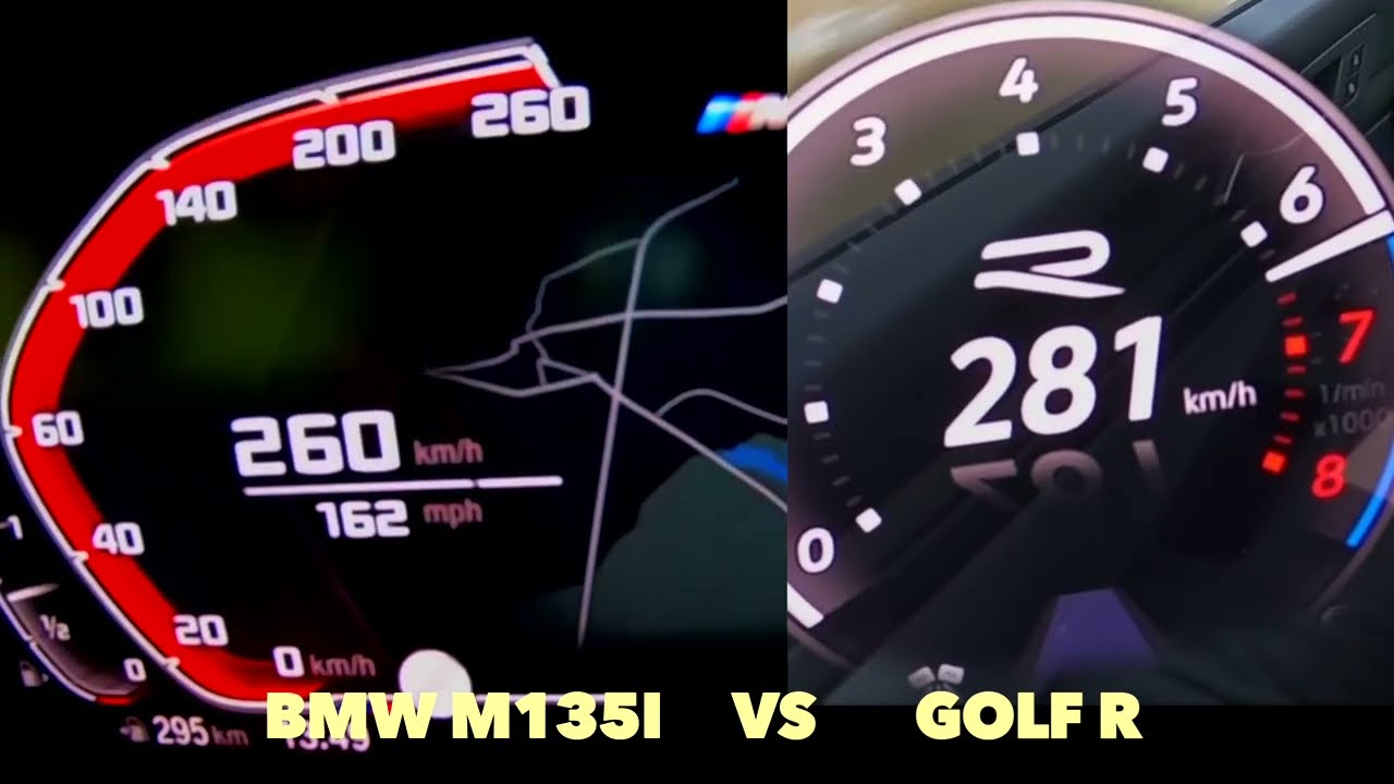 BMW 135M VS GOLF R.