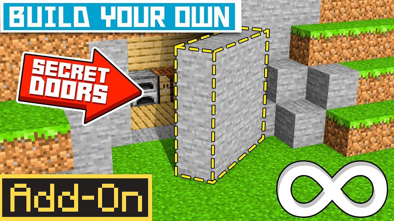 Secret Doors Add-On | Minecraft Marketplace | Showcase